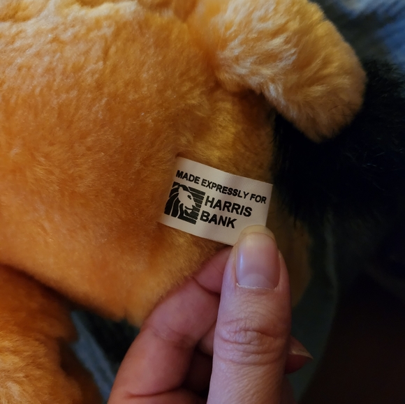 Vintage Harris Bank lion piggy bank - Picture 3 of 7